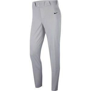 Nike Vapor Flex Men's Gray Slim Fit Baseball Pants - Large